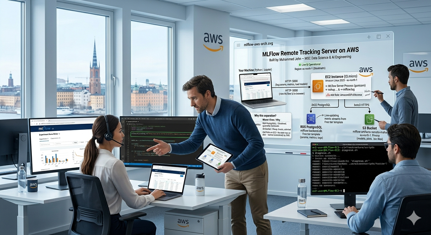 MLflow Tracking Server on AWS